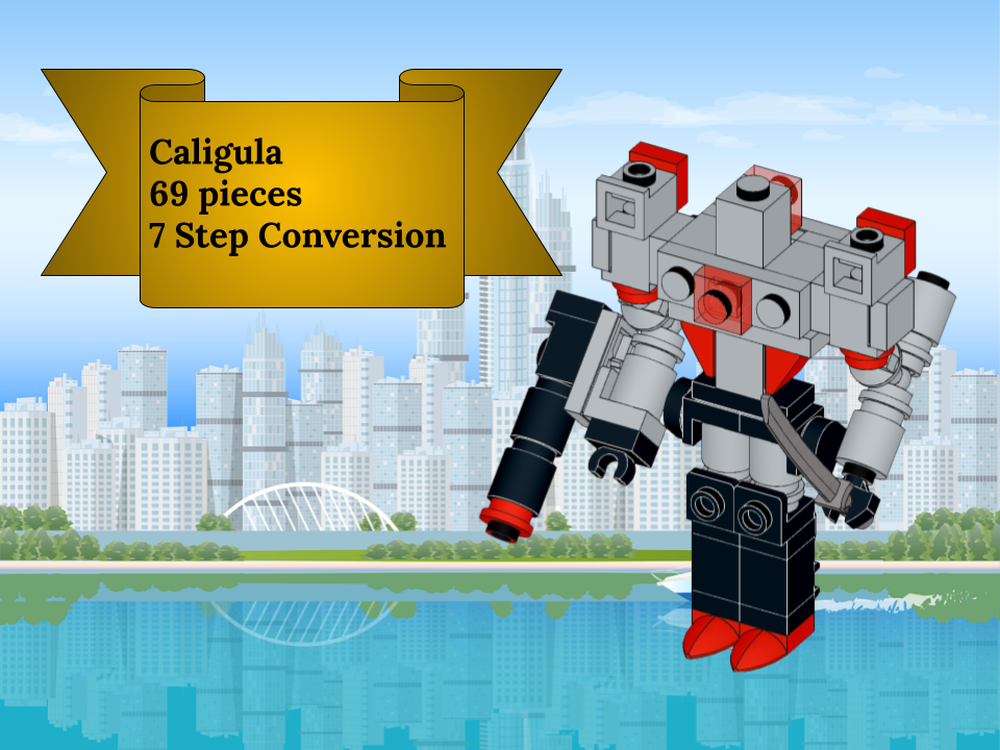 Lego Caligula AKA Animated Megatron