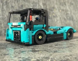 Lego Technic 42208 alt build race truck with full suspension