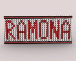 Name Tag "RAMONA"
