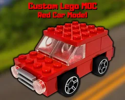 Red Car Model