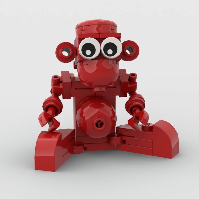Lego Mini Red Monkey