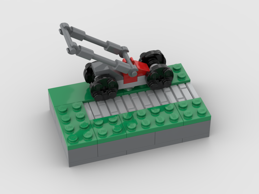 Lego Lawn Mower building technic