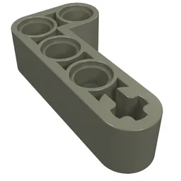 Technic Beam 2 x 4 L-Shape Thick / Dark Gray