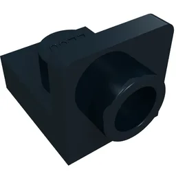 Bracket 1 x 1 - 1 x 1 Inverted / Black