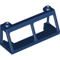 Windscreen 2 x 6 x 2 Train without Glass / Dark Blue