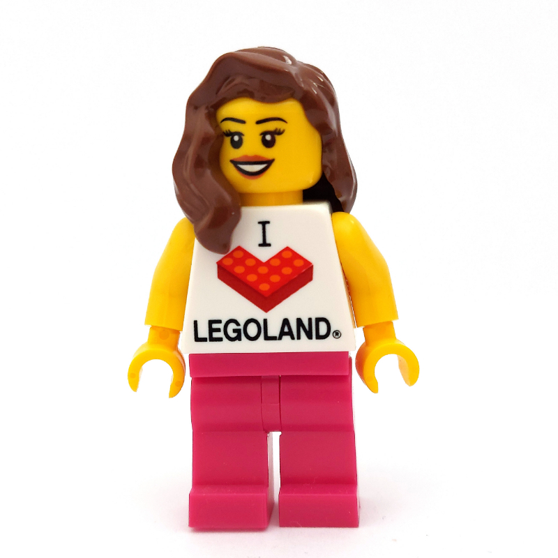 Lego I Brick LEGOLAND Woman