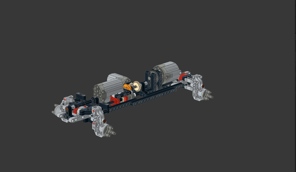 Lego 4x4 chassis