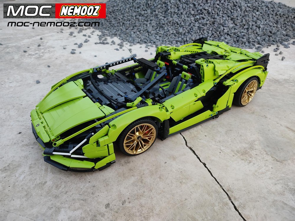 Lego Lamborghini SIAN Roadster | 42115 B-model