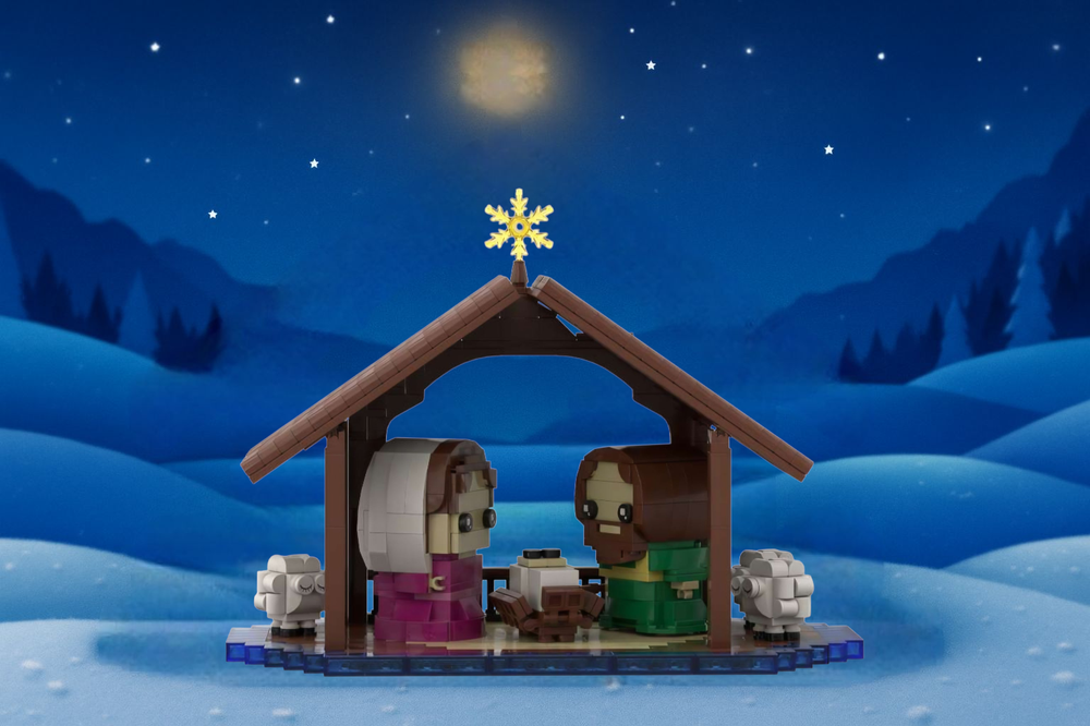 Lego Christmas Creche