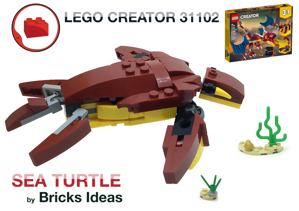 Lego Sea Turtle - Lego Creator 31102