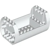 Fuselage 6 x 10 x 4 Round / White