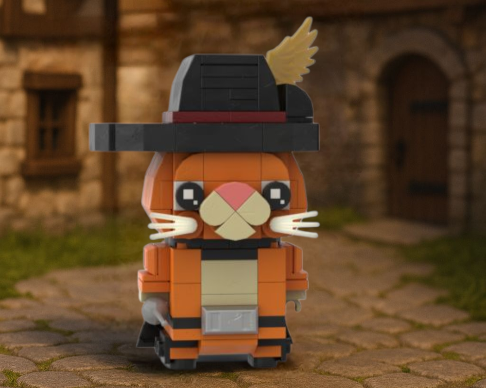 Lego Chat Potted