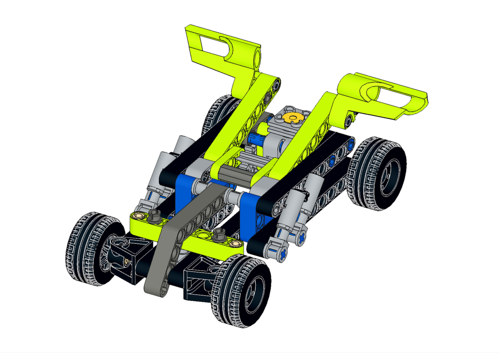 Lego Tractor Hot Rod Pull