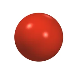 Ball, Hard Plastic, 51mm (approx. 6 studs diameter) / Dark Turquoise
