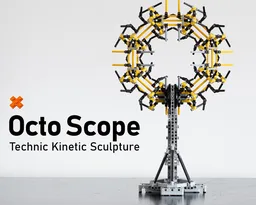 Octo Scope | v1.15 | Technic Kinetic Sculpture
