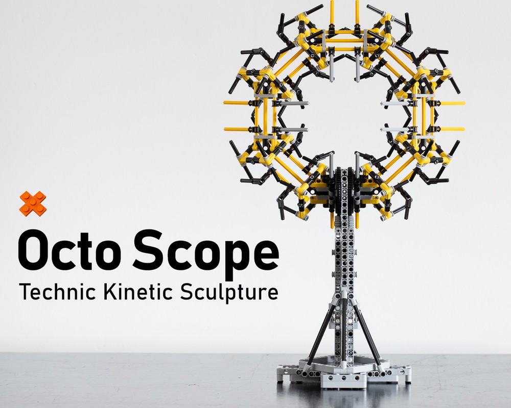 Lego Octo Scope | v1.15 | Technic Kinetic Sculpture