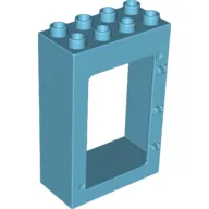 Duplo Door Frame 2 x 4 x 5 / Medium Azure