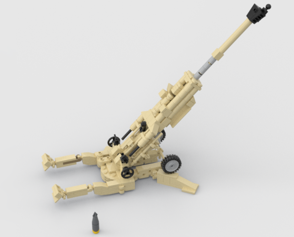Lego 1:35 M777 155mm Howitzer