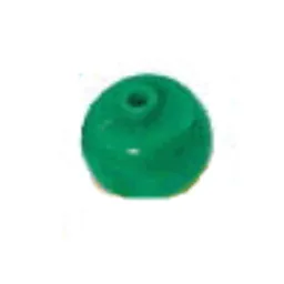 Pen Bead, Round Orb / Green