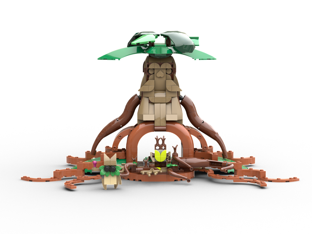 Lego Great Deku Tree (alt build for 76433 Mandrake)