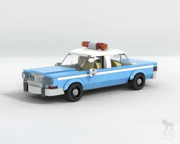 1982 NYPD Plymouth Gran Fury Police Car