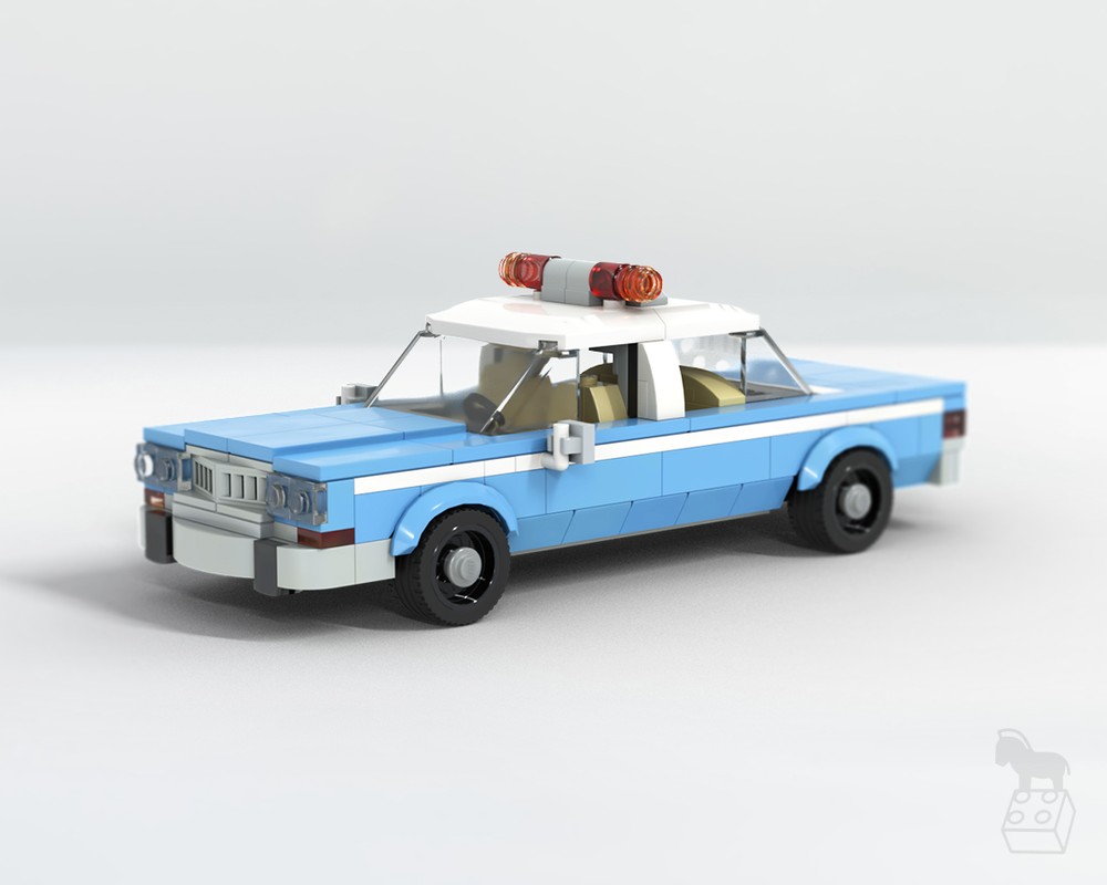 Lego 1982 NYPD Plymouth Gran Fury Police Car