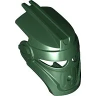 Large Figure Mask Mahiki (Toa Metru) / Dark Green