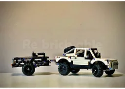 RC FORD RANGER PRERUNNER + TRAILER