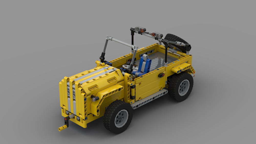 Lego 42009 C-model: Off road