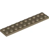Plate 2 x 10 / Dark Tan