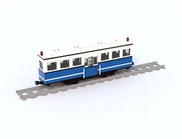 Amsterdam Tram Blue Trailer