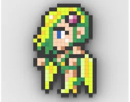 FFIV Rydia Frameless