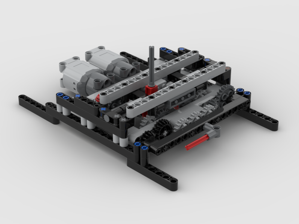 Lego 4 speed manual gearbox