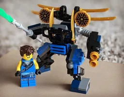 Jay's ELECTRO MECH | LEGO® Ninjago® Microfighters