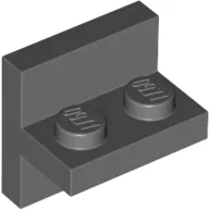 Bracket 2 x 2 with 1 x 2 Vertical Studs / Dark Bluish Gray