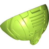 Large Figure Shoulder Cover, Armour, Rounded / Lime