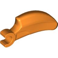 Lego Creature Body Part, Barb Large (Claw, Talon) with Clip / Orange