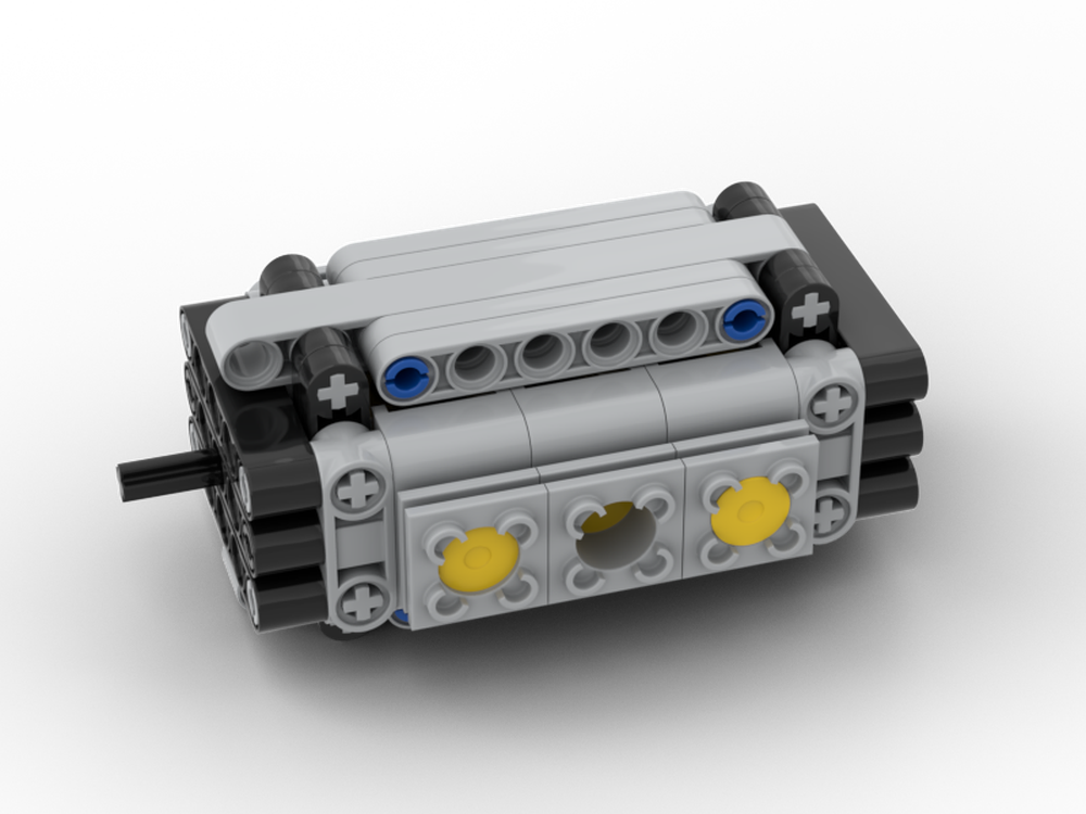 Lego Boxer 6 fake engine