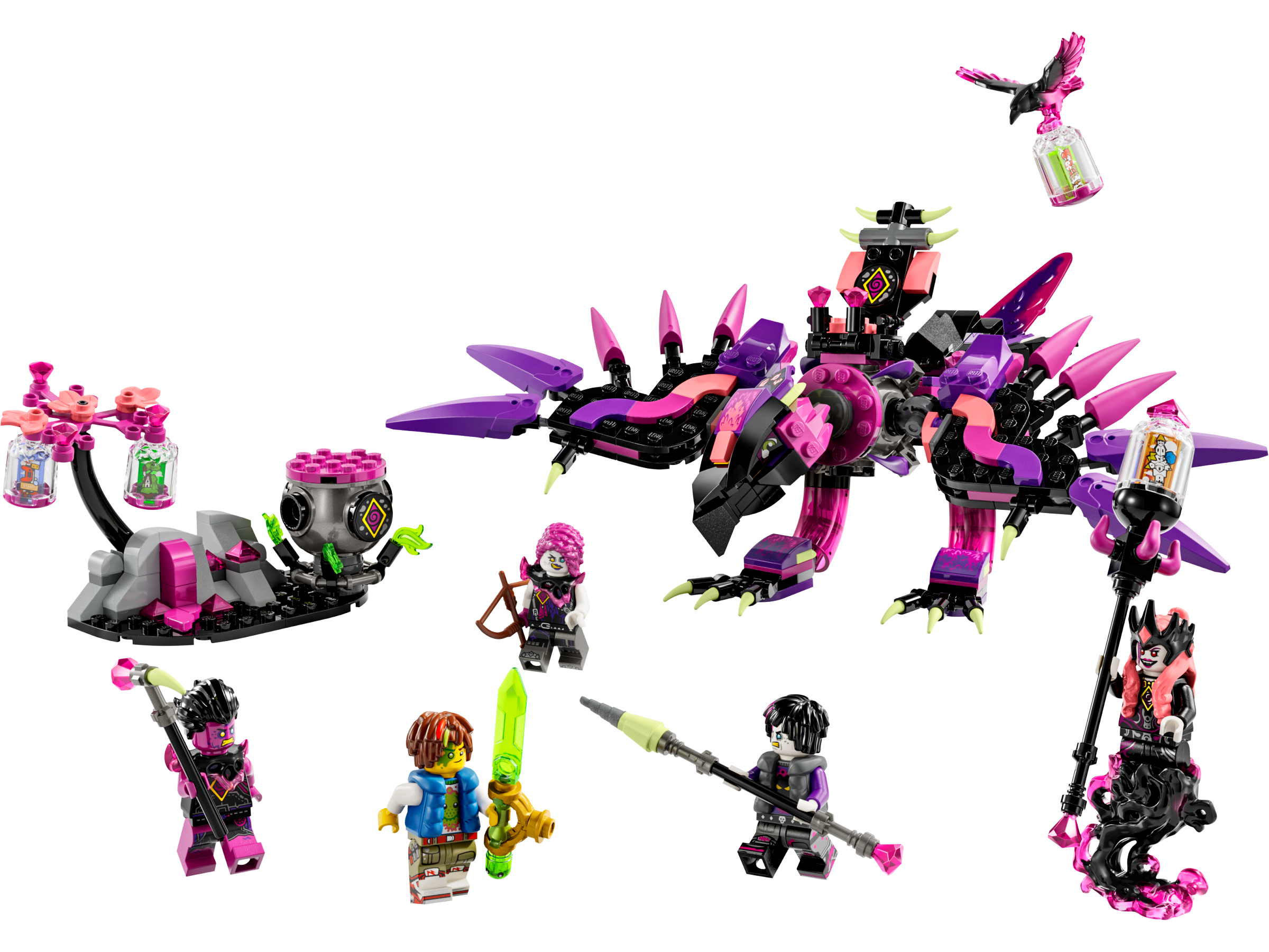 Lego The Never Witch's Nightmare Creatures