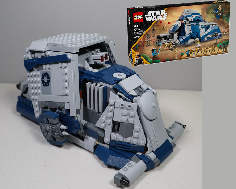 Lego 75435 Alternative build: Separatist Super Tank prototype