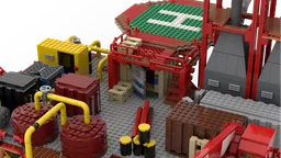 Rust small oilrig