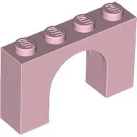 Brick Arch 1 x 4 x 2 / Pink