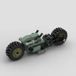 Lego Halo - Custom Edition Bulldog Motorcycle