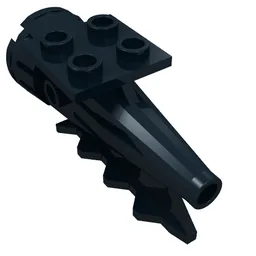 Tail 4 x 2 x 2, Rocket / Black