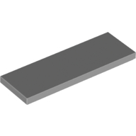 Lego Tile 2 x 6 / Light Bluish Gray