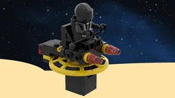 Blacktron Container Skimmer MOC