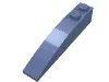 Brick Curved 6 x 1 / Sand Blue