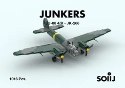 Junkers JU-88 4/R - JK-266 - finnish livery 1:38