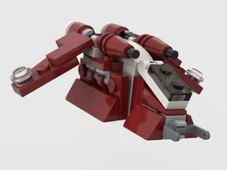 micro Coruscant Guard gunship