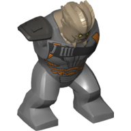 Lego Body Giant, Cull Obsidian Head, Torso and Legs